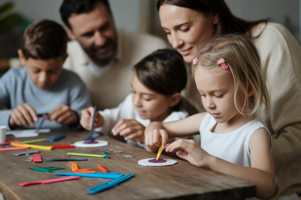 Comment impliquer les enfants dans des projets de bricolage à la maison ?