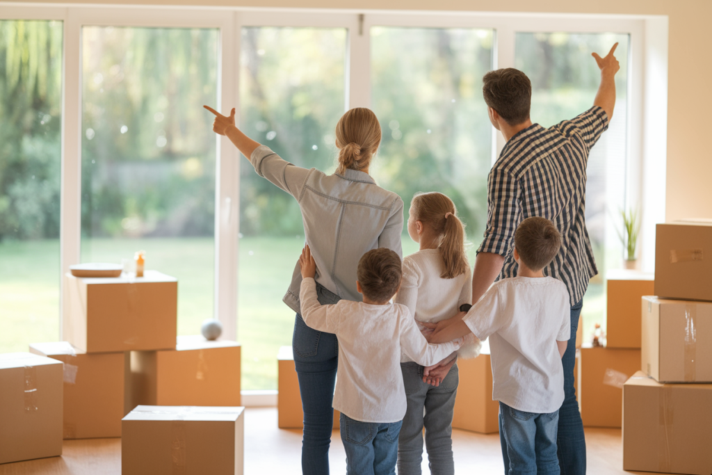 Comment préparer sa famille à déménager dans une nouvelle maison ?