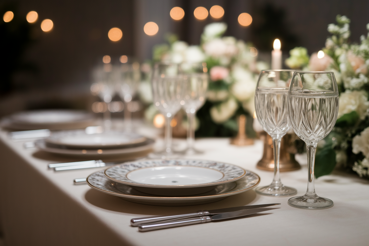 Comment dresser une table élégante pour un dîner gastronomique ?